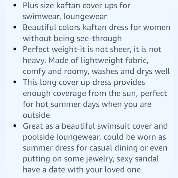 Purple & Black Caftan & Maxi Dress | OS | NWT - Picture 7 of 10